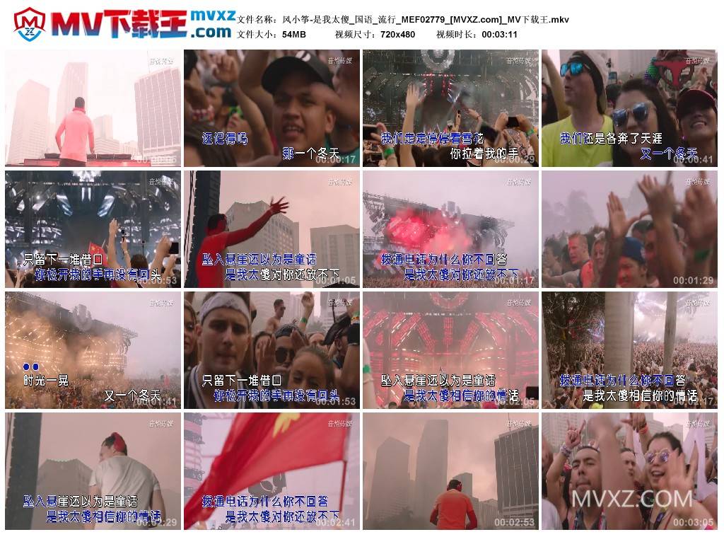 风小筝-是我太傻_国语_流行_MEF02779